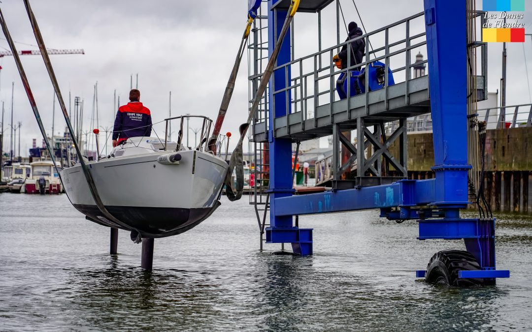 Mise à l’eau des J80 après leur hivernage