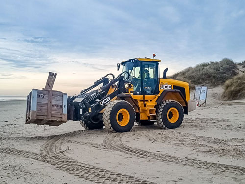 Retrait temporaire des bacs à marée entre Leffrinckoucke et Bray-Dunes