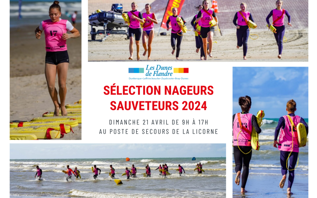 Sélection des nageurs sauveteurs 2024