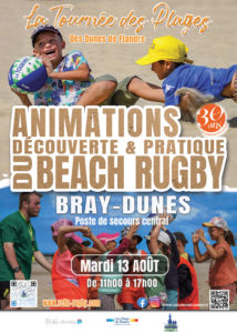 Beach Rugby_Animation Bray-Dunes 13 Août 2024