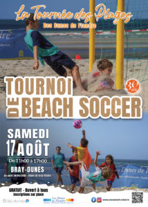 Tournoi Beach Soccer Bray-Dunes 17 août 2024