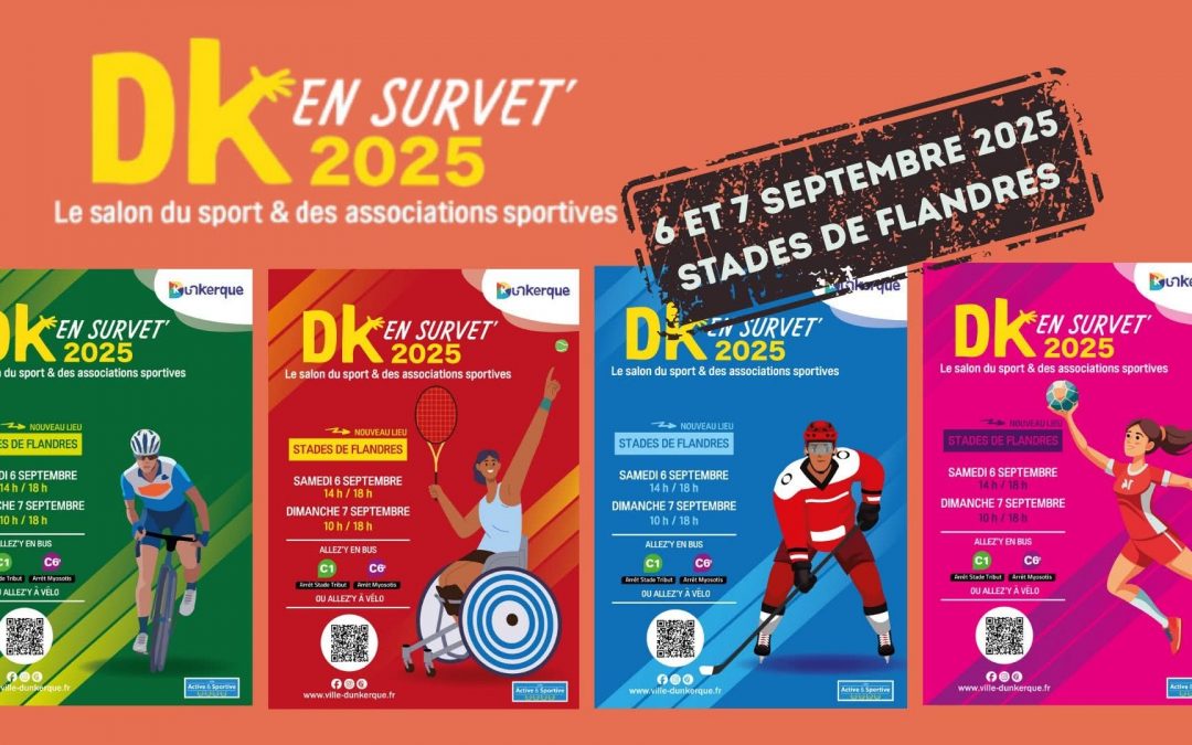 Retrouvez les Dunes de Flandre à Dunkerque en Survêt 2025